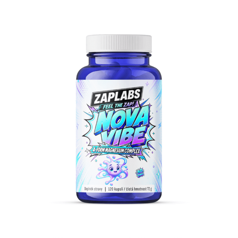 NOVA VIBE ZAPLABS – doplněk stravy se 4 formami hořčíku, 120 kapslí