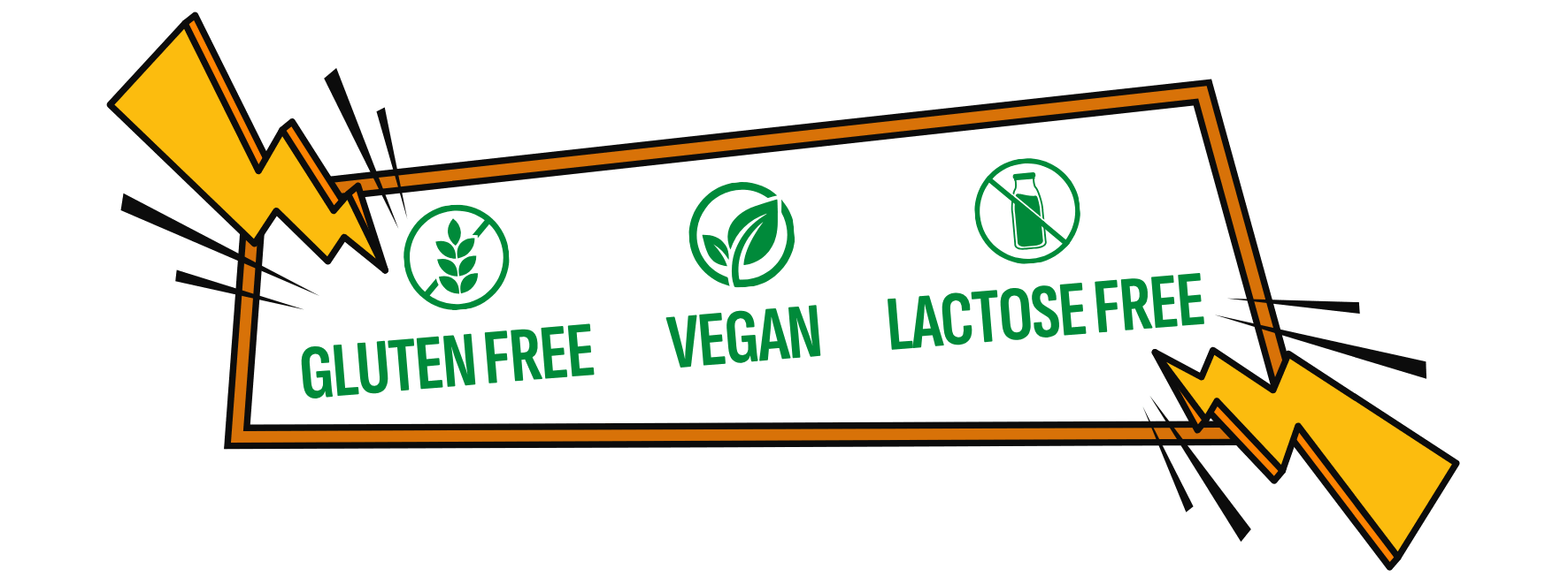 1. ROCK SOLID – bez lepku, vegan a bez laktózy