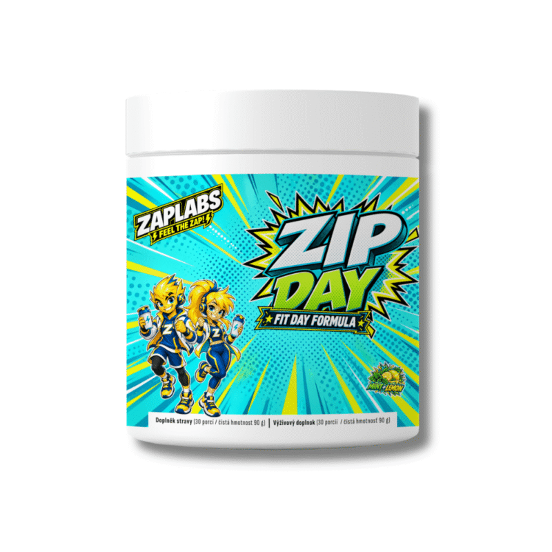 ZIP DAY ZAPLABS – práškový doplněk s L-karnitinem, 30 porcí